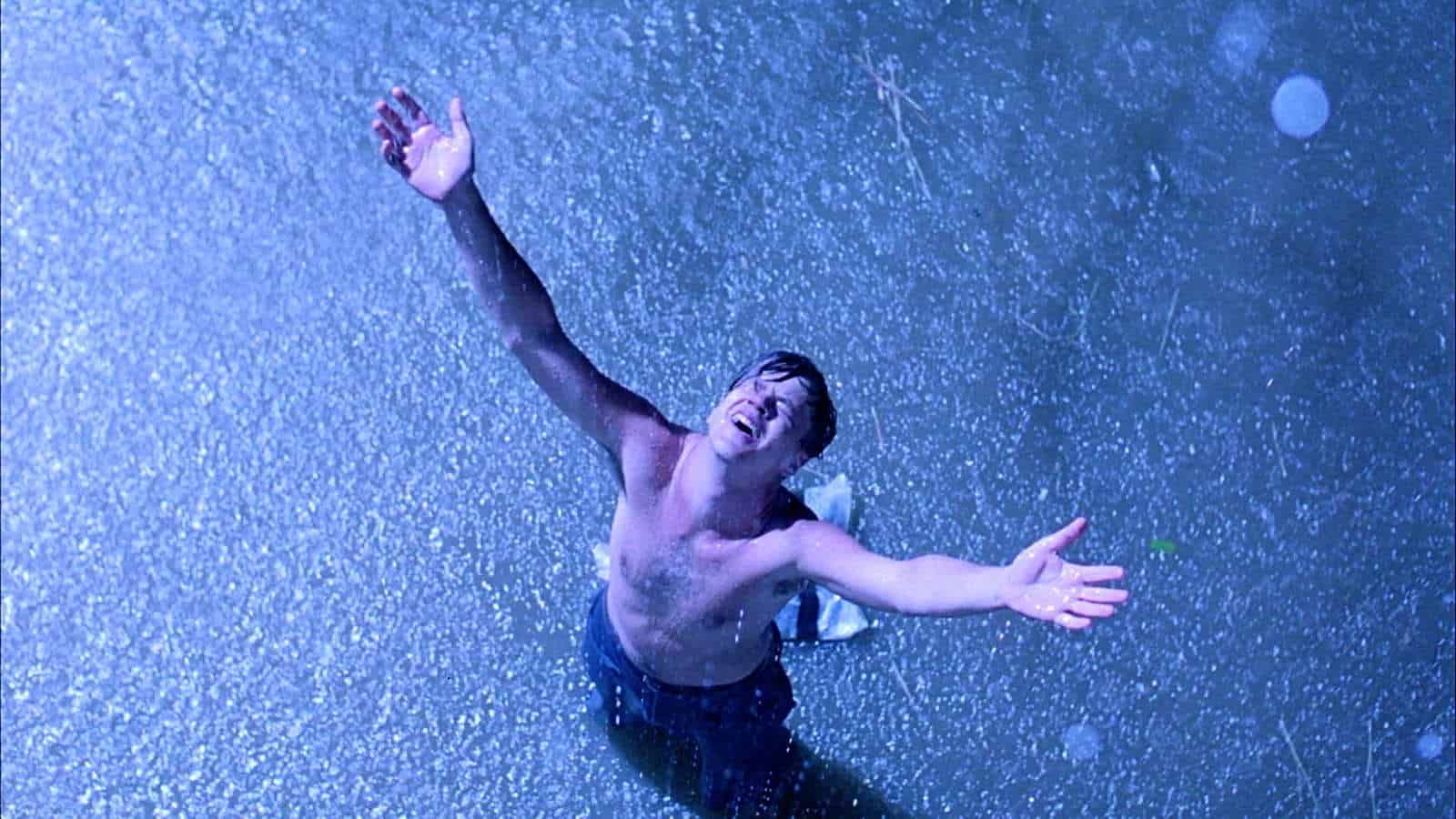 Shawshank Redemption high angle shot